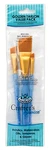 Royal Crafters Choice Brush Sets Gold Taklon Artist (filbert,round,shader Etc). Fixed Price $6.99.