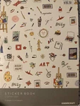 Kaisercraft Large 12 Page Sticker Book- Flowers, Sewing, Crafts, Phrases. Fixed Price $11.75.