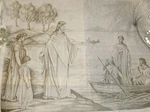 * 8763 Jesus By The Sea Of Galilee Picture To Paint. Fixed Price $14.00.