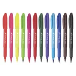 Flair Creative Brush Pen With Flexible Tip 12 Bright Shades. Fixed Price $51.98.