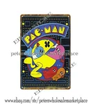Decorate Living Room Wall Hangings 1982 Pac-man Metal Tin Sign. Fixed Price $19.61.