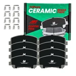Front & Rear Copper Free Brake Pads Compatible With Pontiac 2009-2010. Fixed Price $60.41.