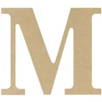 Mdf Classic Font Wood Letters & Numbers 9.5",. Fixed Price $15.00.