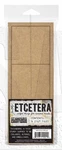 Stampers Anonymous Etcetera - Large Tiles, THETC017 By Tim Holtz. Fixed Price $6.83.