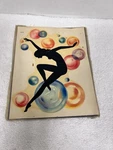 Vintage Decals Nude Dancing Colored Bubbles Meyercord Original Paper 824B. Fixed Price $8.50.