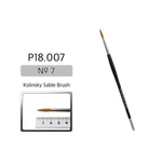 Vallejo Kolisnky Sable Paint Brush NO.7. Fixed Price $18.99.