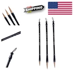 Japanese Sumi-e Painting Brush Pack Of Three For Calligraphy Watercolor And Ink. Fixed Price $14.24.