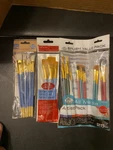 Royal & Langnickel 25 Pc/craft Smart Golden Taklon 3 Artist Loft 10 Brush. Fixed Price $13.95.