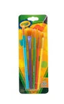 Crayola 5CT Paint Brush Variety Pack Angle & Flat Styles Multicolor New!. Fixed Price $8.99.