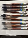 Neptune Princeton Water Color Level 3 Brush Lot Of 9. Fixed Price $125.00.