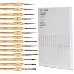 Miniature Paint Brushes, 15PCS Model Detail Set, Fine Det.... Fixed Price $11.18.