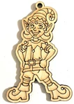 Ready To Paint Wood Shape - #S003 Elf Free Shipping. Fixed Price $10.75.