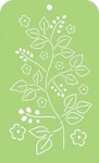 Kaisercraft Mini Designer Templates 3.5X5.75 Leaves. Fixed Price $8.12.