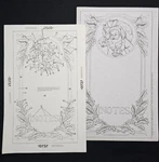 Tri-chem Santa's Notes #0737 Tole Picture Ready Paint 9 1/2"X 16 3/4" Vintage. Fixed Price $5.94.