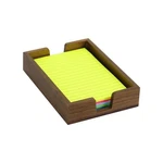 Multibey Wood Sticky Notes Holder For Desk, 4X6 Inch S, 4"X6"WALNUT. Fixed Price $24.71.