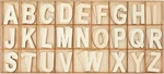 Juvale Wooden Letters For Crafts, 104-PIECE, 2 Inches, Natural Color. Fixed Price $17.71.