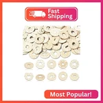 Kitbeads 100PCS Random Donut Wooden Cutout Unfinished Snack Dessert Laser. Fixed Price $13.65.