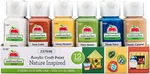 Apple Barrel, Nature Inspired, Includes Multi-surface Acrylic Craft Paint Set. Fixed Price $14.57.