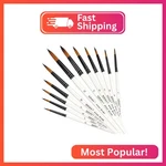 Dainayw 12 Pcs Round Paint Brushes Set, Artist For Acrylic Watercolor Oil. Fixed Price $11.33.
