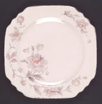 Limoges-american Silver Moon Pink Background Luncheon Plate 318430. Fixed Price $9.99.
