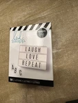Heidi Swapp Lightbox Original Inserts 50/PKG-ALPHABET/BLACK On Clear. Fixed Price $5.00.