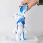 Pour Bear Diy Kit Fluid Art Painting Craft Gift. Fixed Price $10.00.
