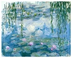 Niho-jiuma Diamond Painting Kits Monet's Water 12 X 16 Inches, Colorful. Fixed Price $17.84.