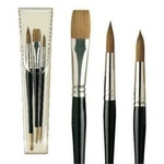 Arte Artists Prolene 3 Brush Set W5. Watercolour, Gouache, Acrylic, Inks. Fixed Price $32.70.