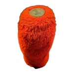 Red Wool Golf Club Sock Head Cover #1 Fairway Wood W/ Leather Patch Accents. Fixed Price $8.92.