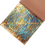 5.5" X Imitation Gold Foil Variegated Metallic Leaf 25 Sheets For Arts A.... Fixed Price $22.77.