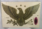Meyercord Decal Eagle Decorator Designs X547-E Large Vtg Sealed Nip Nos 16 10". Fixed Price $14.95.