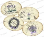 Vintage Image Victorian Grunge Lavender French Label Waterslide Decals LAB422. Fixed Price $13.99.