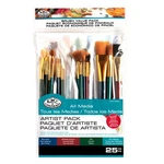 Royal & Langnickel(r) Artist Brush Value PACK-25/PKG. Fixed Price $13.93.