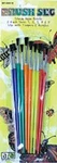 Art Advantage 10 Piece Brush Set. Fixed Price $9.95.