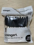 Set Of 20 - Inch Kingart Foam Paint Brushes. Fixed Price $8.95.