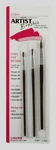 Linzer No. 2, 4, 6 Round Artist Brush Set For Oil Watercolor Decor Craft A383. Fixed Price $13.45.