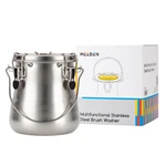 Meeden Portable Paint Brush Washer Stainless Steel Artist Cleaner For Oil. Fixed Price $35.67.