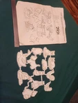 Vintage 1986 "nos" Tri-chem Sun Glo Kitchen Animal Magnets #2921. Fixed Price $10.95.
