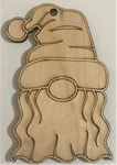 Ready To Paint Wood Ornament - #052 Gnome Free Shipping. Fixed Price $8.25.