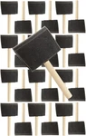 Pro Grade - Foam Brushes Inch 24 Piece Poly Set Multicolor. Fixed Price $24.44.