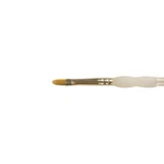 Royal & Langnickel Soft Grip Gold Taklon Brush Filbert Size 4. Fixed Price $7.95.
