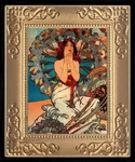 Art Nouveau Miniature Dollhouse Picture 8299. Fixed Price $16.45.