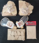 Vintage Sealed Christmas Wood Craft Kits Lot Provo Hang-ups Usa 6. Fixed Price $39.88.