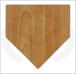 Unfinished Wood Home Plate Door Hanger Laser Cutout, Ready Paint, Baseball. Fixed Price $6.84.