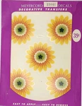 Vintage Meyercord Sunflower Waterslide Decals Nip 1506C Floral Craft. Fixed Price $14.99.