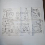 Tri-chem Picture Paint #7681 Circus Train Cutouts Liquid Embroidery Whimsical. Fixed Price $17.99.