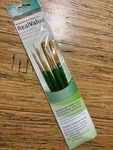 Princeton Synthetic Gold Taklon Real Value Brush SET-4/PKG. Fixed Price $7.25.