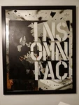 Glow The Dark Paint White Insomniac Up All Night Urban Art Nicole Moudaber. Fixed Price $450.00.