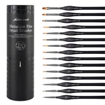 Golden Maple Miniature Paint Brushes, 15PC Model Micro Detail. Fixed Price $36.99.