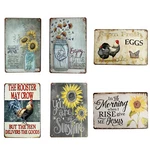 Home Rustic Metal Retro Tin Plaque Wall Decor Funny Poster Sign 12"X8". Fixed Price $9.99.